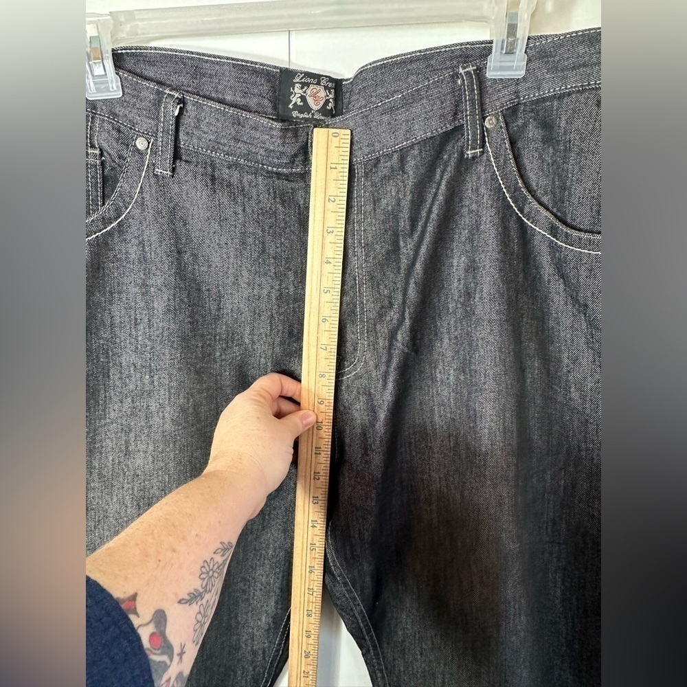 Lion’s Crest/English Laundry Men’s Straight Leg Dark Denim Jeans Size 44 x 30 - Picture 8 of 10